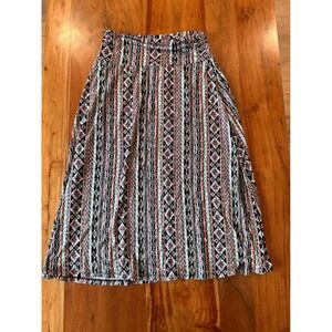 Bobeau Women's Aztec Design Skirt Size‎ XL NWT